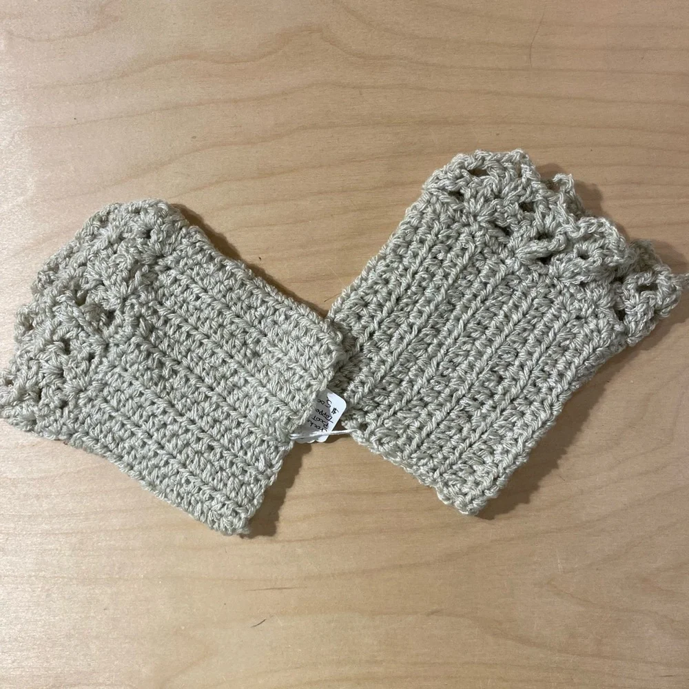 Crochet Knit Boot Topper (OT)